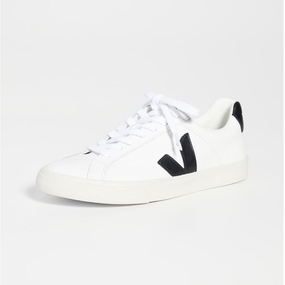Veja Esplar Logo Sneakers - Size 9 - Black and White - Picture 2 of 11